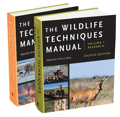 The Wildlife Techniques Manual, 1: Band 1: Forschung. Band 2: Management. - The Wildlife Techniques Manual, 1: Volume 1: Research. Volume 2: Management.