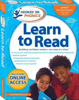 Hooked on Phonics Lesen lernen - Stufe 7: Frühe fließende Leser (Zweite Klasse - Alter 7-8) - Hooked on Phonics Learn to Read - Level 7: Early Fluent Readers (Second Grade - Ages 7-8)