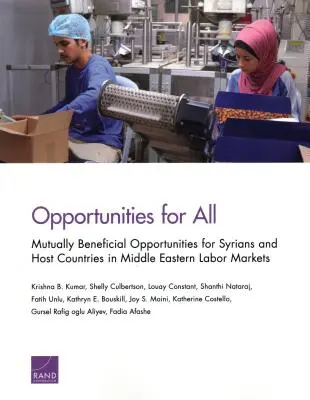 Chancen für alle: Für beide Seiten vorteilhafte Möglichkeiten für Syrer und Aufnahmeländer auf den Arbeitsmärkten des Nahen Ostens - Opportunities for All: Mutually Beneficial Opportunities for Syrians and Host Countries in Middle Eastern Labor Markets