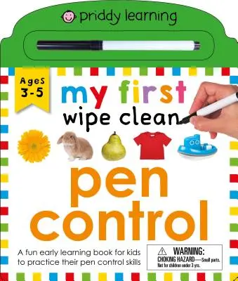 Mein erstes Wipe Clean: Stiftkontrolle: Ein lustiges Buch für Kinder zum Üben der Stiftkontrolle - My First Wipe Clean: Pen Control: A Fun Early Learning Book for Kids to Practice Their Pen Control Skills