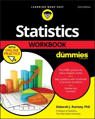 Statistik Arbeitsbuch für Dummies mit Online-Übung - Statistics Workbook For Dummies with Online Practice