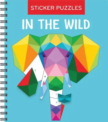 Denkspiele - Sticker nach Buchstaben: In der Wildnis (Sticker Puzzles - Kinder Activity Buch) - Brain Games - Sticker by Letter: In the Wild (Sticker Puzzles - Kids Activity Book)
