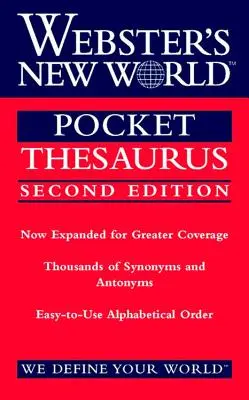 Webster's New World Pocket Thesaurus, Zweite Ausgabe - Webster's New World Pocket Thesaurus, Second Edition