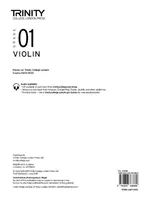 Trinity College London Prüfungsstücke für Violine 2020-2023: Klasse 1 (nur Stimme) - Trinity College London Violin Exam Pieces 2020-2023: Grade 1 (part only)