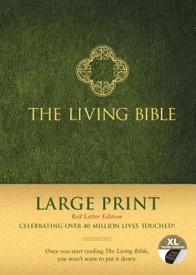Die Lebendige Bibel Großdruck Rotschrift Ausgabe - The Living Bible Large Print Red Letter Edition