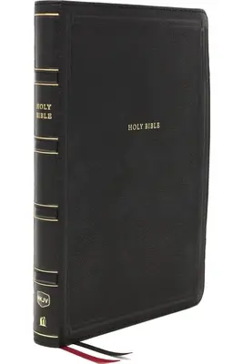 Nkjv, Deluxe Thinline Reference Bible, lederweich, schwarz, Daumenregister, Red Letter Edition, Comfort Print: Heilige Bibel, Neue King James Version - Nkjv, Deluxe Thinline Reference Bible, Leathersoft, Black, Thumb Indexed, Red Letter Edition, Comfort Print: Holy Bible, New King James Version
