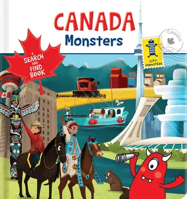 Kanada-Monster: Ein Buch zum Suchen und Finden - Canada Monsters: A Search and Find Book