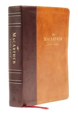 Nasb, MacArthur Studienbibel, 2. Auflage, lederweich, braun, mit Daumenregister, Komfortdruck: Entfesselt Gottes Wahrheit, Vers für Vers - Nasb, MacArthur Study Bible, 2nd Edition, Leathersoft, Brown, Thumb Indexed, Comfort Print: Unleashing God's Truth One Verse at a Time