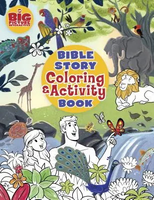 Bibelgeschichten-Malbuch und Aktivitätsbuch - Bible Story Coloring and Activity Book