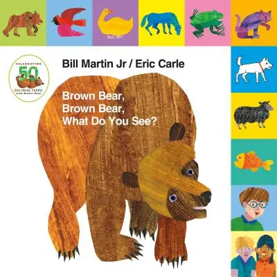 Hebe die Registerkarte: Brauner Bär, Brauner Bär, was siehst du? 50. Jubiläumsausgabe - Lift-The-Tab: Brown Bear, Brown Bear, What Do You See? 50th Anniversary Edition