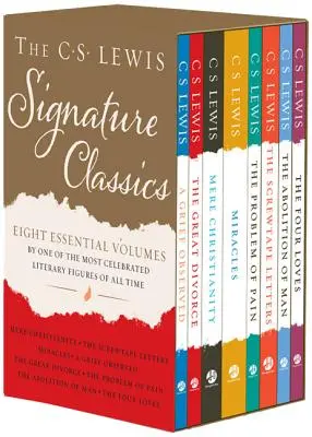 Die C. S. Lewis Signature Classics (8-bändiges Box-Set): Eine Anthologie von 8 C. S. Lewis-Titeln: Das bloße Christentum, die Screwtape-Briefe, Wunder, der G - The C. S. Lewis Signature Classics (8-Volume Box Set): An Anthology of 8 C. S. Lewis Titles: Mere Christianity, the Screwtape Letters, Miracles, the G