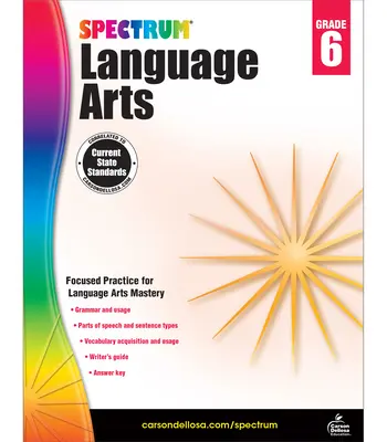 Spectrum Sprache und Kunst, Klasse 6 - Spectrum Language Arts, Grade 6