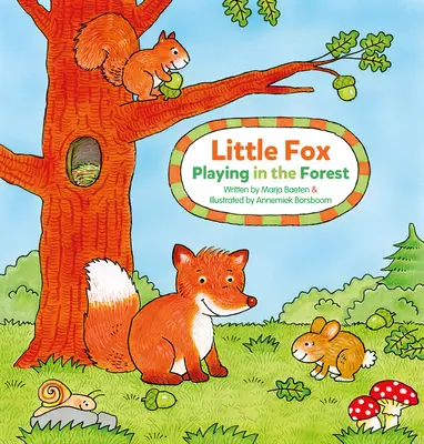 Kleiner Fuchs. Spielend im Wald - Little Fox. Playing in the Forest