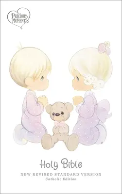 Nrsvce, Precious Moments Bibel, weiß, lederweich, Komfortdruck: Heilige Bibel - Nrsvce, Precious Moments Bible, White, Leathersoft, Comfort Print: Holy Bible