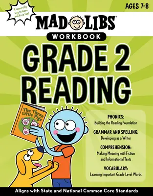 Mad Libs Arbeitsbuch: Klasse 2 Lesen - Mad Libs Workbook: Grade 2 Reading