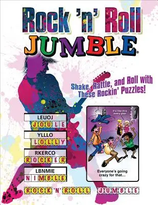 Rock 'n' Roll Jumble: Schütteln, rasseln und rollen Sie mit diesen Rockin' Puzzles! - Rock 'n' Roll Jumble: Shake, Rattle, and Roll with These Rockin' Puzzles!