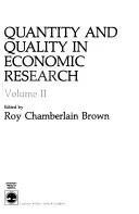 Quantität und Qualität in der Wirtschaftsforschung - Quantity and Quality in Economic Research