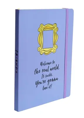 Freunde: Gelber Rahmen Softcover Notizbuch - Friends: Yellow Frame Softcover Notebook