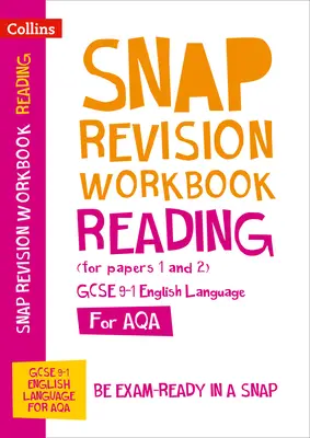 AQA GCSE 9-1 English Language Reading (Papers 1 & 2) Workbook - Ideal für das Lernen zu Hause, Prüfungen 2022 und 2023 - AQA GCSE 9-1 English Language Reading (Papers 1 & 2) Workbook - Ideal for Home Learning, 2022 and 2023 Exams