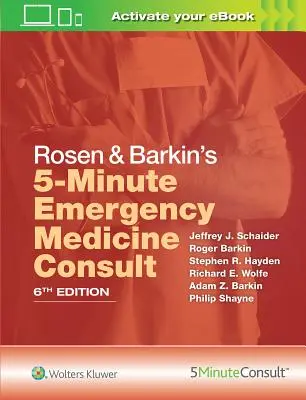 Rosen & Barkins 5-Minuten-Sprechstunde für Notfallmedizin - Rosen & Barkin's 5-Minute Emergency Medicine Consult