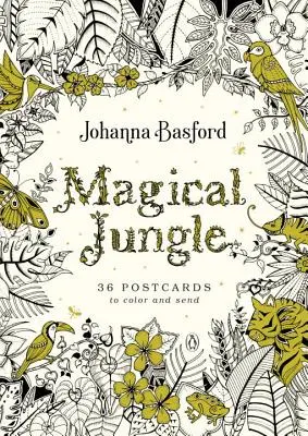 Magischer Dschungel: 36 Postkarten zum Ausmalen und Verschicken - Magical Jungle: 36 Postcards to Color and Send