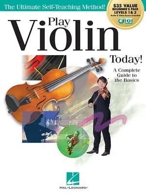Spielen Sie heute Violine! Beginner's Pack: Übungsbücher für die Stufen 1 und 2 plus Online-Audio- und Videozugang - Play Violin Today! Beginner's Pack: Method Books for Levels 1 & 2 Plus Online Audio & Video Access