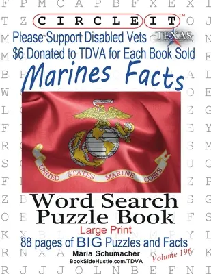 Circle It, US Marine Corps Fakten, Wortsuche, Rätselbuch - Circle It, US Marine Corps Facts, Word Search, Puzzle Book