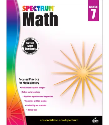 Spectrum Mathe-Arbeitsheft, Klasse 7 - Spectrum Math Workbook, Grade 7