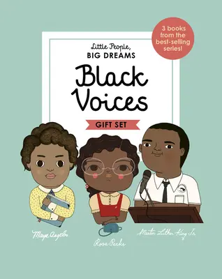 Kleine Leute, große Träume: Black Voices: 3 Bücher aus der Bestseller-Serie! Maya Angelou - Rosa Parks - Martin Luther King Jr. - Little People, Big Dreams: Black Voices: 3 Books from the Best-Selling Series! Maya Angelou - Rosa Parks - Martin Luther King Jr.