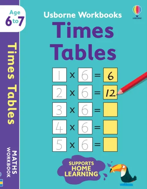 Usborne Arbeitsbücher Zeitliche Tabellen 6-7 - Usborne Workbooks Times Tables 6-7