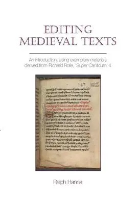 Bearbeitung mittelalterlicher Texte - Editing Medieval Texts