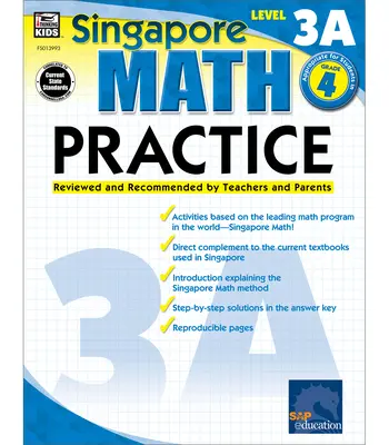 Mathepraxis, Klasse 4: Von Lehrern und Eltern geprüft und empfohlen - Math Practice, Grade 4: Reviewed and Recommended by Teachers and Parents