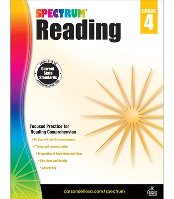 Spectrum Arbeitsheft Lesen, Klasse 4 - Spectrum Reading Workbook, Grade 4