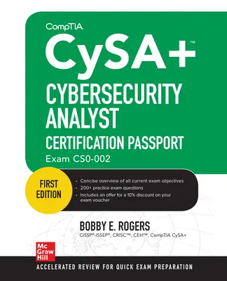 Comptia Cysa+ Cybersecurity Analyst Certification Passport (Prüfung Cs0-002) - Comptia Cysa+ Cybersecurity Analyst Certification Passport (Exam Cs0-002)