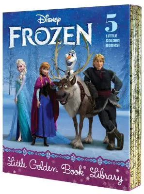 Frozen Little Golden Book Library (Disney Frozen): Eingefroren; Ein neuer Rentierfreund; Olafs perfekter Tag; Der beste Geburtstag aller Zeiten; Olaf wartet auf den Frühling - Frozen Little Golden Book Library (Disney Frozen): Frozen; A New Reindeer Friend; Olaf's Perfect Day; The Best Birthday Ever; Olaf Waits for Spring