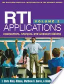 Rti Applications, Band 2, 2: Bewertung, Analyse und Entscheidungsfindung - Rti Applications, Volume 2, 2: Assessment, Analysis, and Decision Making