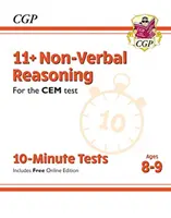 11+ CEM 10-Minuten-Tests: Non-Verbal Reasoning - Alter 8-9 (mit Online-Ausgabe) - 11+ CEM 10-Minute Tests: Non-Verbal Reasoning - Ages 8-9 (with Online Edition)