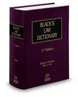 Black's Law Dictionary 11. Auflage, Hardcover - Black's Law Dictionary 11th Edition, Hardcover