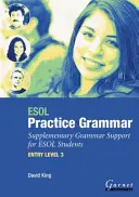 ESOL Practice Grammar - Entry Level 3 - Ergänzende Grammatikunterstützung für ESOL-Schüler - ESOL Practice Grammar - Entry Level 3 - Supplimentary Grammer Support for ESOL Students