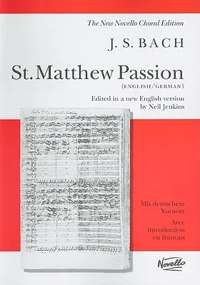 Matthäus-Passion: Vokalpartitur - St. Matthew Passion: Vocal Score