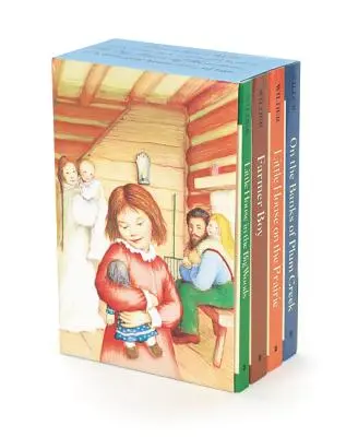 Kleines Haus 4-Bücher-Box-Set: Little House in the Big Woods, Farmer Boy, Little House on the Prairie, on the Banks of Plum Creek - Little House 4-Book Box Set: Little House in the Big Woods, Farmer Boy, Little House on the Prairie, on the Banks of Plum Creek