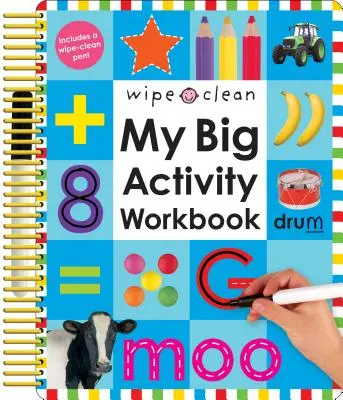 Sauber wischen: Mein großes Activity Workbook [Mit 2 Wipe-Clean Stiften] - Wipe Clean: My Big Activity Workbook [With 2 Wipe-Clean Pens]