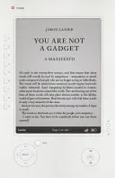 Du bist kein Gadget - Ein Manifest - You Are Not A Gadget - A Manifesto