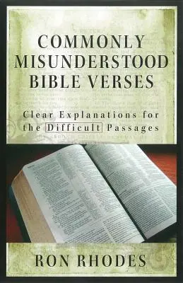 Häufig missverstandene Bibelverse: Klare Erklärungen für schwierige Passagen - Commonly Misunderstood Bible Verses: Clear Explanations for the Difficult Passages