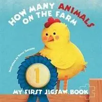 Mein erstes Puzzlebuch: Wie viele Tiere gibt es auf dem Bauernhof? - My First Jigsaw Book: How Many Animals On the Farm?