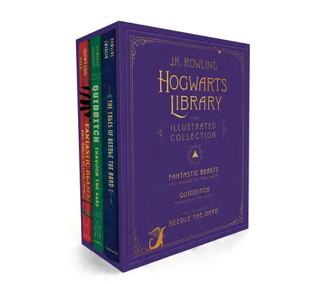 Hogwarts-Bibliothek: Die illustrierte Sammlung (Illustrierte Ausgabe) - Hogwarts Library: The Illustrated Collection (Illustrated Edition)