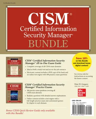 Cism - Zertifizierter Informationssicherheitsmanager (Bundle) - Cism Certified Information Security Manager Bundle