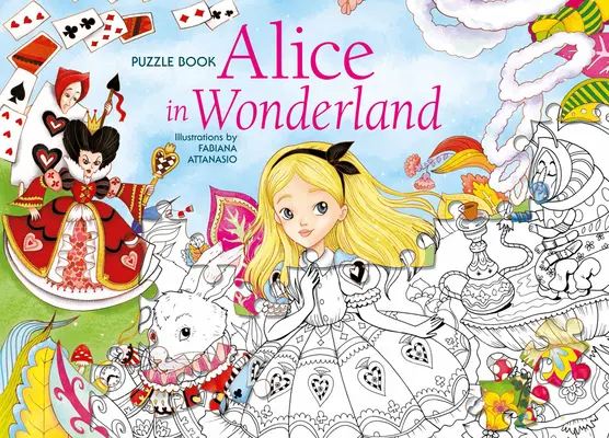 Alice im Wunderland Rätselbuch - Alice in Wonderland Puzzle Book