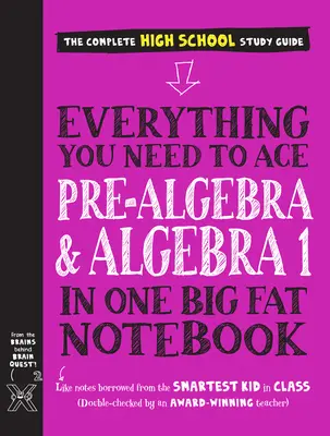 Alles, was Sie für Algebra und Algebra I brauchen, in einem großen, dicken Heft - Everything You Need to Ace Pre-Algebra and Algebra I in One Big Fat Notebook