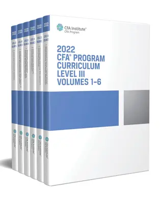 2022 CFA-Programm-Lehrplan Level III Box-Set - 2022 CFA Program Curriculum Level III Box Set